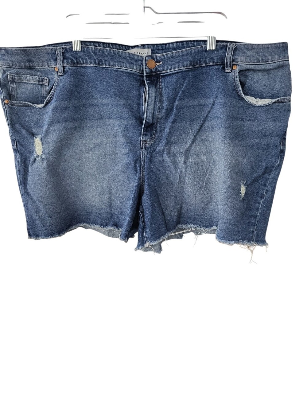 Lane Bryant Plus Denim Cutoff Shorts Blue sz 28
